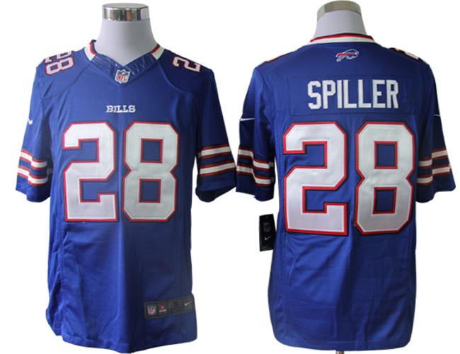 2012 NEW NFL Buffalo Bills 28 C.J. Spiller Blue Jerseys (Limited)