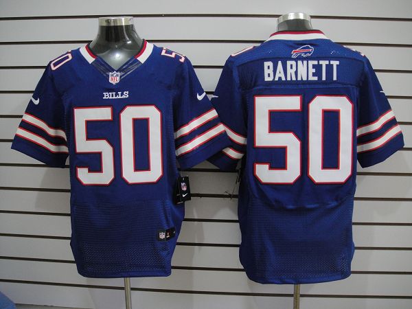 2012 NEW NFL Buffalo Bills 50 Barnett Blue Jerseys (Elite)