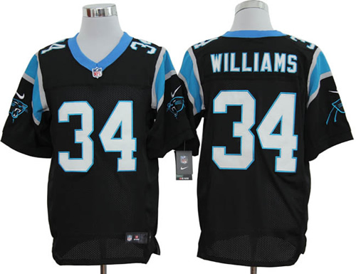 2012 NEW NFL Carolina Panthers 34 DeAngelo Williams Black Jerseys (Elite) 2012 NEW NFL Carolina Panthers 34 DeAngelo Williams Black Jerseys (Elite)