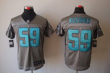 2012 NEW NFL Carolina Panthers 59 Kuechly Grey Shadow Jerseys 2012 NEW NFL Carolina Panthers 59 Kuechly Grey Shadow Jerseys