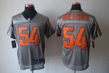 2012 NEW NFL Chicago Bears 54 Brian Urlacher Grey Shadow Jerseys 2012 NEW NFL Chicago Bears 54 Brian Urlacher Grey Shadow Jerseys