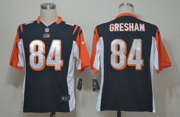 2012 NEW NFL Cincinnati Bengals 84 Jermaine Gresham Black Jerseys (Game) 2012 NEW NFL Cincinnati Bengals 84 Jermaine Gresham Black Jerseys (Game)