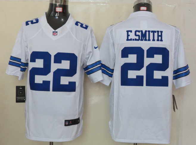 2012 NEW NFL Dallas Cowboys 22 E.smith White Jerseys (Limited) 2012 NEW NFL Dallas Cowboys 22 E.smith White Jerseys (Limited)