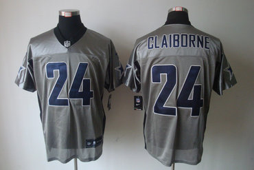 2012 NEW NFL Dallas Cowboys 24 Morris Claiborne Grey Shadow Jerseys 2012 NEW NFL Dallas Cowboys 24 Morris Claiborne Grey Shadow Jerseys