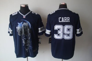 2012 NEW NFL Dallas Cowboys 39 Brandon Carr Blue Jerseys (Helmet Tri-Blend Limited) 2012 NEW NFL Dallas Cowboys 39 Brandon Carr Blue Jerseys (Helmet Tri-Blend Limited)