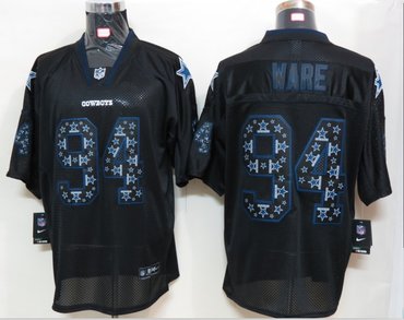 2012 NEW NFL Dallas Cowboys 94 DeMarcus Ware Lights Out Black Elite Jerseys 2012 NEW NFL Dallas Cowboys 94 DeMarcus Ware Lights Out Black Elite Jerseys