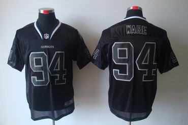 2012 NEW NFL Dallas Cowboys 94 DeMarcus Ware Lights Out Black Elite Jerseys