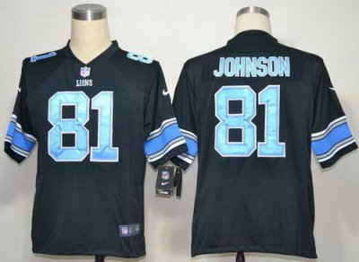 2012 NEW NFL Detroit Lions 81 Calvin Johnson Black Jerseys (Game) 2012 NEW NFL Detroit Lions 81 Calvin Johnson Black Jerseys (Game)