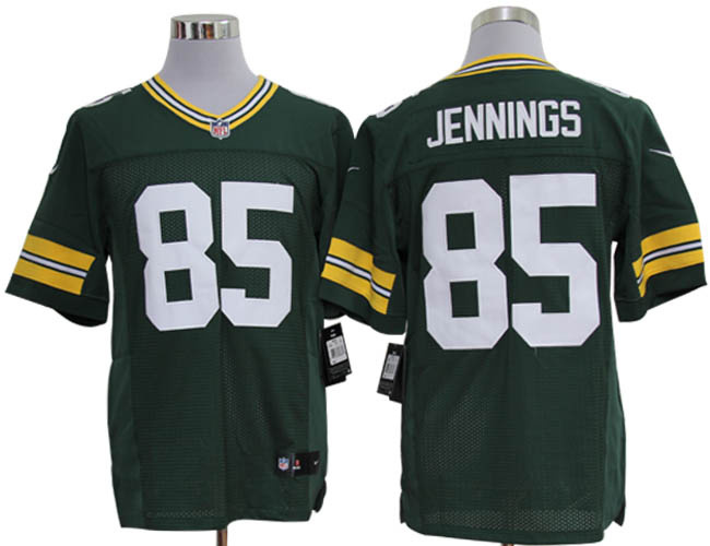 2012 NEW NFL Green Bay Packers 85 Greg Jennings Green Jerseys (Limited)