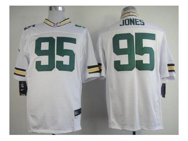 2012 NEW NFL Green Bay Packers 95 Datone Jones White jerseys(Elite)