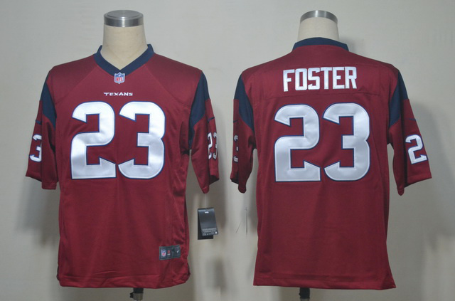 2012 NEW NFL Houston Texans 23 Arian Foster Red Jerseys (Game) 2012 NEW NFL Houston Texans 23 Arian Foster Red Jerseys (Game)