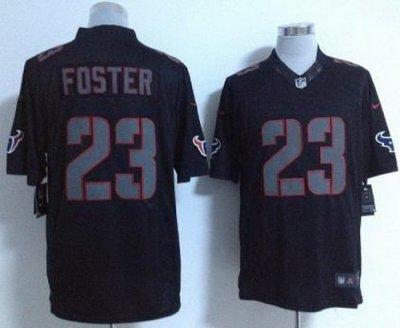 2012 NEW NFL Houston Texans 23 foster Black Jerseys(Impact Limited) 2012 NEW NFL Houston Texans 23 foster Black Jerseys(Impact Limited)