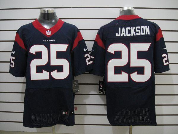 2012 NEW NFL Houston Texans 25 Jackson Blue Jerseys (Elite) 2012 NEW NFL Houston Texans 25 Jackson Blue Jerseys (Elite)