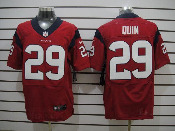 2012 NEW NFL Houston Texans 29 Quin Red Jerseys (Elite) 2012 NEW NFL Houston Texans 29 Quin Red Jerseys (Elite)