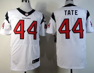 2012 NEW NFL Houston Texans 44 Tate White Jerseys (Elite)