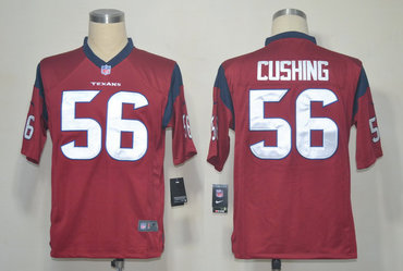 2012 NEW NFL Houston Texans 56 Brian Cushing Red Jerseys (Game) 2012 NEW NFL Houston Texans 56 Brian Cushing Red Jerseys (Game)