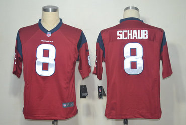 2012 NEW NFL Houston Texans 8 Matt Schaub Red Jerseys (Game) 2012 NEW NFL Houston Texans 8 Matt Schaub Red Jerseys (Game)