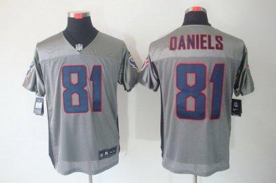 2012 NEW NFL Houston Texans 81 Daniels Grey Shadow Jerseys 2012 NEW NFL Houston Texans 81 Daniels Grey Shadow Jerseys