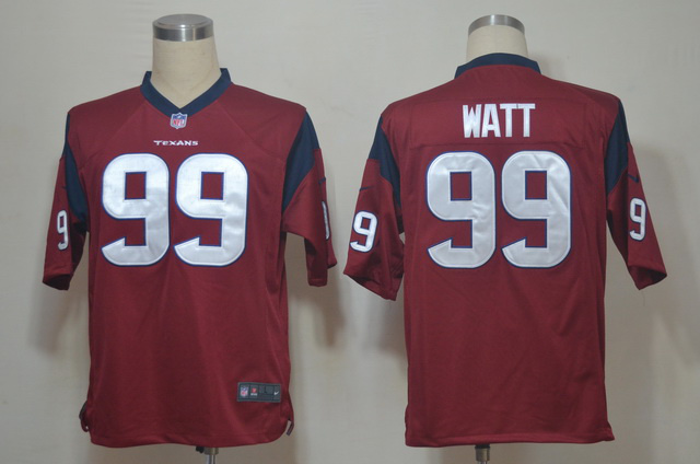 2012 NEW NFL Houston Texans 99 J.J. Watt Red Jerseys (Game) 2012 NEW NFL Houston Texans 99 J.J. Watt Red Jerseys (Game)