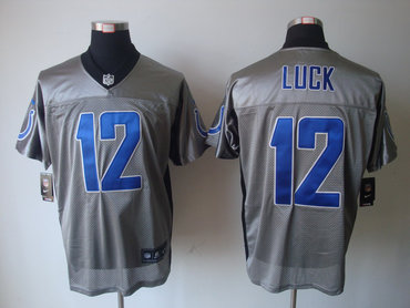 2012 NEW NFL Indianapolis Colts 12 Andrew Luck Grey Shadow Jerseys 2012 NEW NFL Indianapolis Colts 12 Andrew Luck Grey Shadow Jerseys