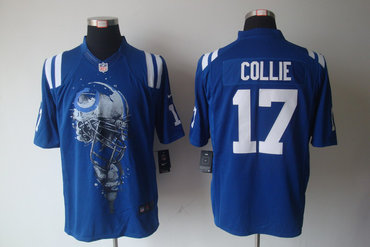 2012 NEW NFL Indianapolis Colts 17 Austin Collie Blue Jerseys (Helmet Tri-Blend Limited) 2012 NEW NFL Indianapolis Colts 17 Austin Collie Blue Jerseys (Helmet Tri-Blend Limited)