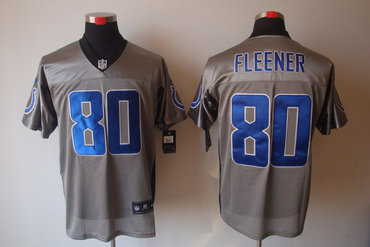 2012 NEW NFL Indianapolis Colts 80 Coby Fleener Grey Shadow Jerseys 2012 NEW NFL Indianapolis Colts 80 Coby Fleener Grey Shadow Jerseys