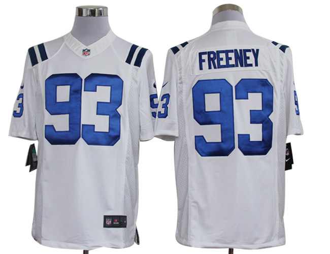 2012 NEW NFL Indianapolis Colts 93 Dwight Freeney White Jerseys (Limited) 2012 NEW NFL Indianapolis Colts 93 Dwight Freeney White Jerseys (Limited)
