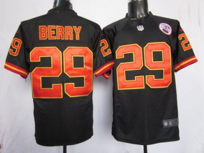 2012 NEW NFL Kansas City Chiefs 29 Eric Berry Black Jerseys (Game) 2012 NEW NFL Kansas City Chiefs 29 Eric Berry Black Jerseys (Game)