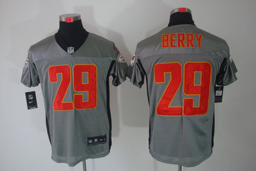 2012 NEW NFL Kansas City Chiefs 29 Eric Berry Grey Shadow Jerseys 2012 NEW NFL Kansas City Chiefs 29 Eric Berry Grey Shadow Jerseys