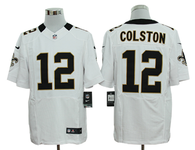 2012 NEW NFL New Orleans Saints 12 Marques Colston White Jerseys (Elite) 2012 NEW NFL New Orleans Saints 12 Marques Colston White Jerseys (Elite)