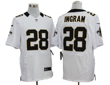 2012 NEW NFL New Orleans Saints 28 Mark Ingram White Jerseys (Elite) 2012 NEW NFL New Orleans Saints 28 Mark Ingram White Jerseys (Elite)