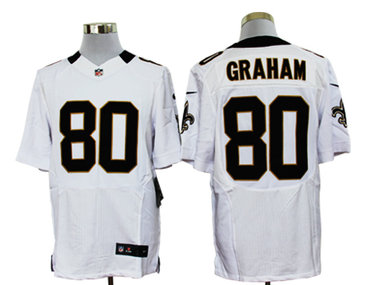 2012 NEW NFL New Orleans Saints 80 Jimmy Graham White Jerseys (Elite) 2012 NEW NFL New Orleans Saints 80 Jimmy Graham White Jerseys (Elite)