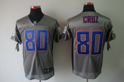 2012 NEW NFL New York Giants 80 Victor Cruz Grey Shadow Jerseys