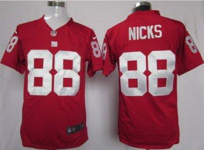 2012 NEW NFL New York Giants 88 Hakeem Nicks Red Jerseys (Game) 2012 NEW NFL New York Giants 88 Hakeem Nicks Red Jerseys (Game)