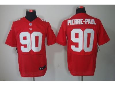 2012 NEW NFL New York Giants 90 Jason Pierre-Paul Red Jerseys(Elite