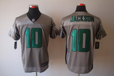 2012 NEW NFL Philadelphia Eagles 10 DeSean Jackson Grey Shadow Jerseys