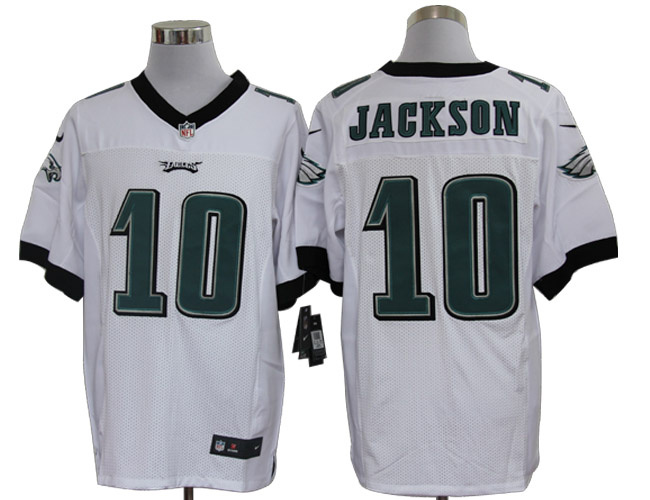 2012 NEW nfl philadelphia eagles 10 desean jackson white jerseys (elite)