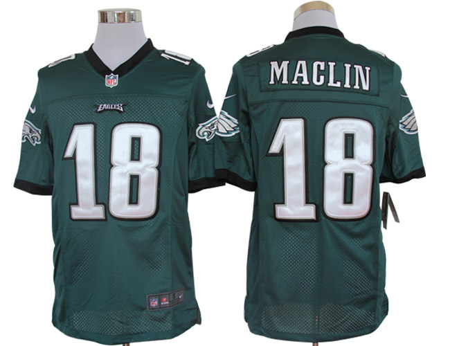 2012 NEW NFL Philadelphia Eagles 18 Jeremy Maclin Green jerseys (Limited)