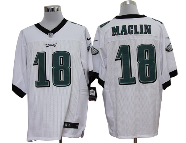 2012 NEW NFL Philadelphia Eagles 18 Jeremy Maclin White Jerseys (Elite) 2012 NEW NFL Philadelphia Eagles 18 Jeremy Maclin White Jerseys (Elite)