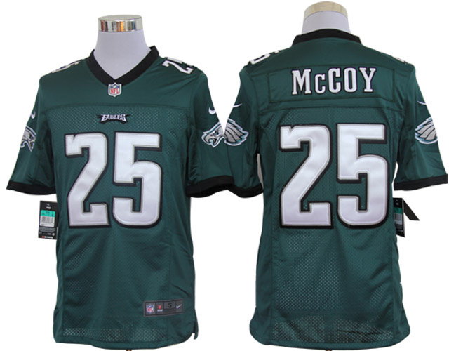 2012 NEW NFL Philadelphia Eagles 25 LeSean McCoy Green Jerseys (Limited)