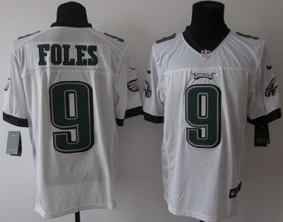 2012 NEW NFL Philadelphia Eagles 9 Nick Foles White Jerseys (Elite) 2012 NEW NFL Philadelphia Eagles 9 Nick Foles White Jerseys (Elite)
