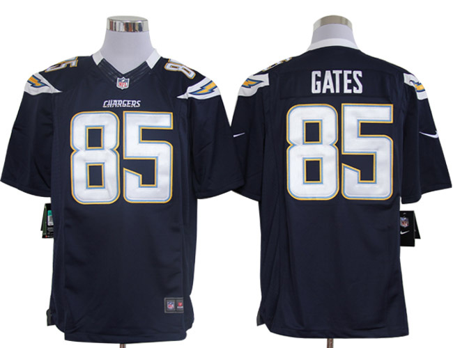 2012 NEW NFL San Diego Chargers 85 Antonio Gates Dk.blue Jerseys (Limited)