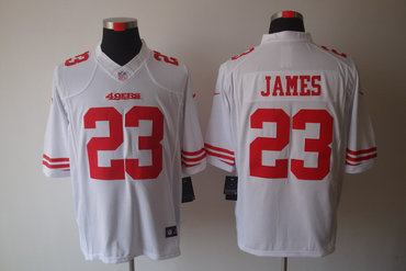 2012 NEW NFL San Francisco 49ers 23 James White jerseys (Limited) 2012 NEW NFL San Francisco 49ers 23 James White jerseys (Limited)
