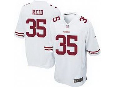2012 NEW NFL San Francisco 49ers 35 Eric Reid White Jerseys(Elite) 2012 NEW NFL San Francisco 49ers 35 Eric Reid White Jerseys(Elite)