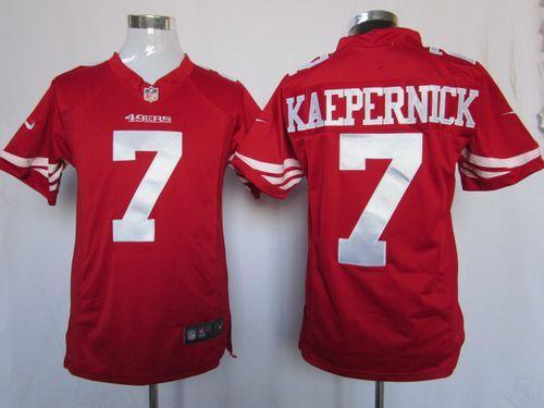 2012 NEW NFL San Francisco 49ers 7 Colin Kaepernick Red Jerseys (Game) 2012 NEW NFL San Francisco 49ers 7 Colin Kaepernick Red Jerseys (Game)