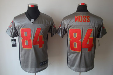 2012 NEW NFL San Francisco 49ers 84 Randy Moss Grey Shadow Jerseys 2012 NEW NFL San Francisco 49ers 84 Randy Moss Grey Shadow Jerseys