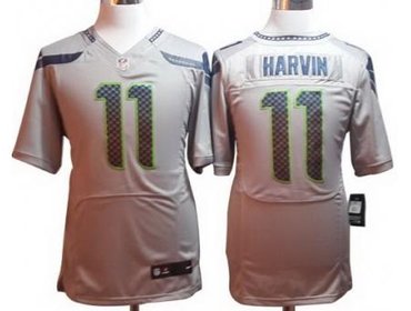 2012 NEW NFL Seattle Seahawks 11 Percy Harvin Grey Jerseys(Elite) 2012 NEW NFL Seattle Seahawks 11 Percy Harvin Grey Jerseys(Elite)