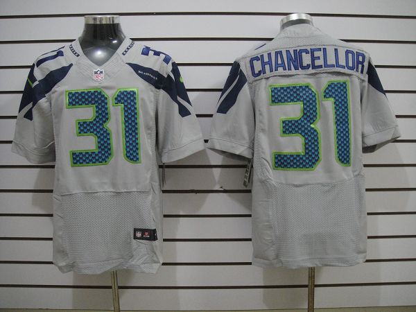 2012 NEW NFL Seattle Seahawks 31 Kam Chancellor grey Jerseys (Elite) 2012 NEW NFL Seattle Seahawks 31 Kam Chancellor grey Jerseys (Elite)