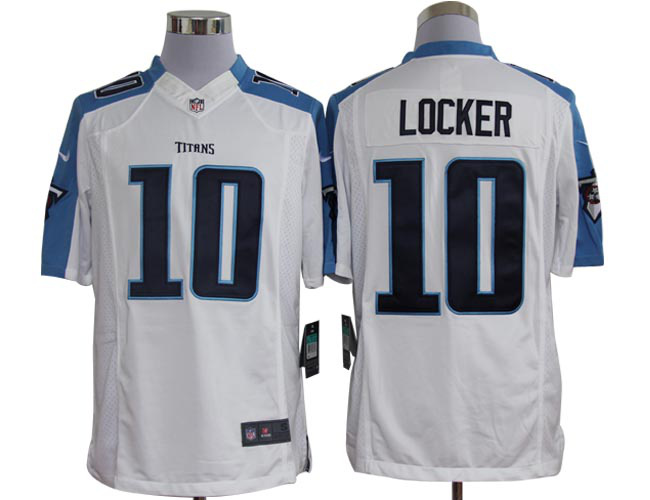 2012 NEW NFL Tennessee Titans 10 Jake Locker White Jerseys (Limited) 2012 NEW NFL Tennessee Titans 10 Jake Locker White Jerseys (Limited)