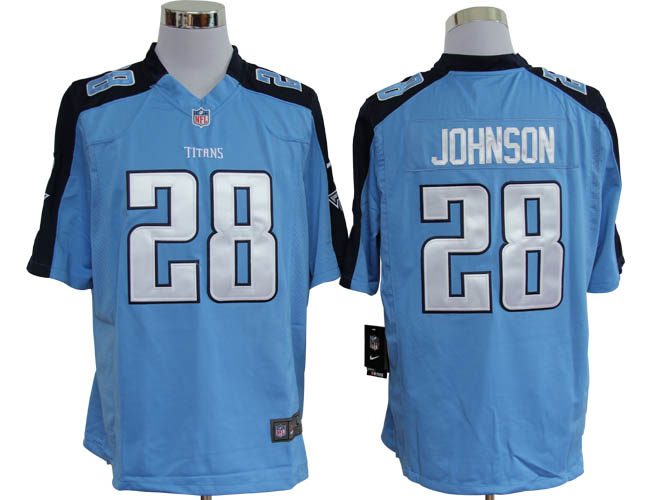 2012 NEW NFL Tennessee Titans 28 Chris Johnson Blue Jerseys (Game) 2012 NEW NFL Tennessee Titans 28 Chris Johnson Blue Jerseys (Game)